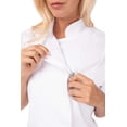 thumbnail image 3 of Chaqueta de Chef para Mujer Chef Works Springfield Blanca Talla L, 3 of 4