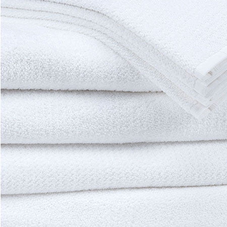 Serviettes de Bain de Qualité Hôtelière 5 Étoiles - 27x54 Pouces (4 Pack) Blanc