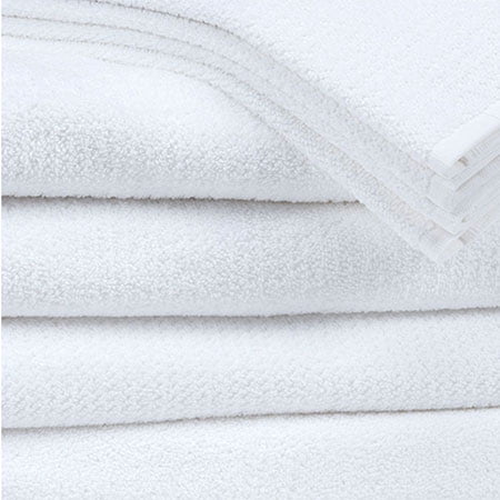 Serviettes de Bain de Qualité Hôtel 5 Étoiles - 27x54" (4 Pack) Blanc