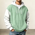 thumbnail image 5 of Gyexs Quarter Zip Pullover Men Hoodie Oversized Half Zip Hoodies with Pocket Long Sleeve Tops, 5 of 6