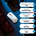 thumbnail image 3 of Ratón para juegos HP con cable de alto rendimiento con LED de 7 colores, 3 of 7
