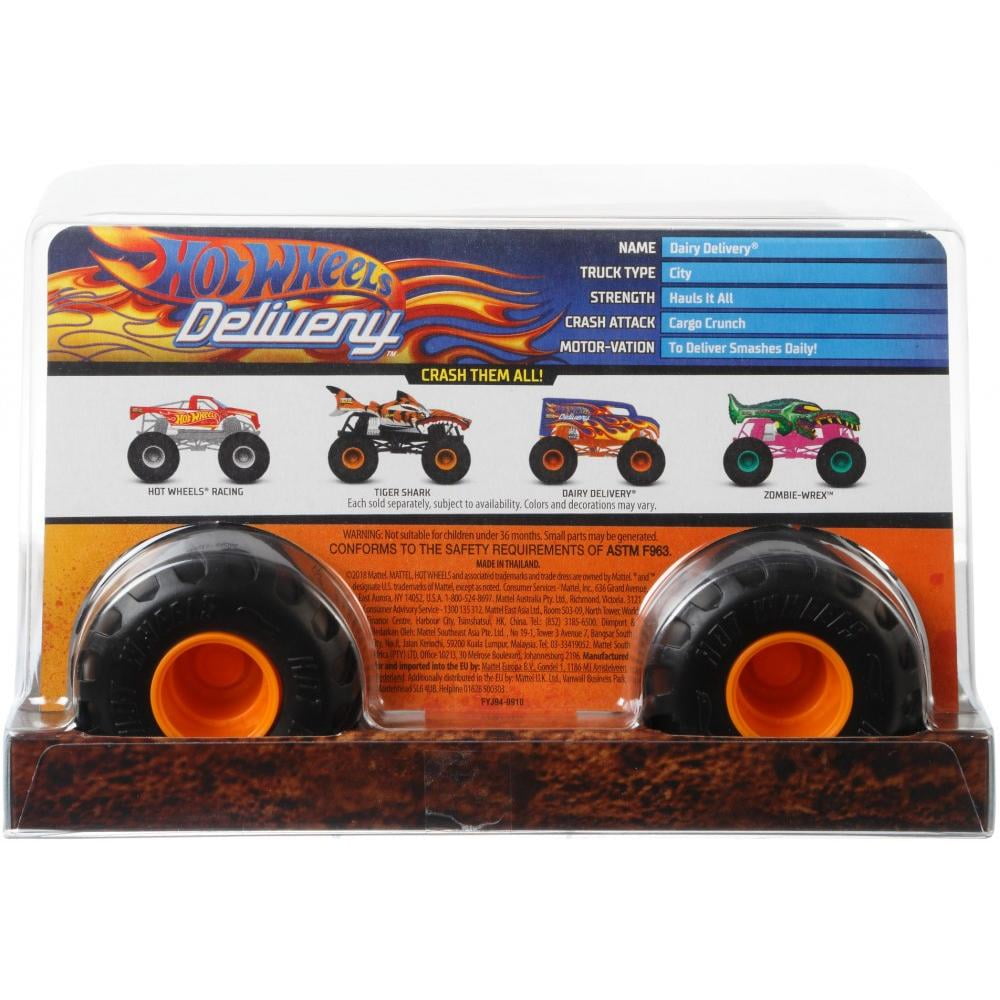 Hot Wheels Monster Trucks Dairy Delivery