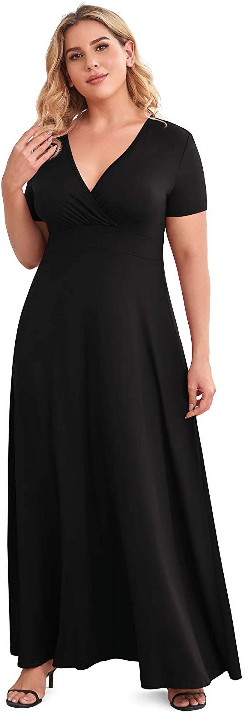 black-plus-size-maxi-dresses