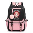 thumbnail image 1 of SpyXFamily Anya Forget Anime Backpack Girl KawaiiM Pink15, 1 of 5