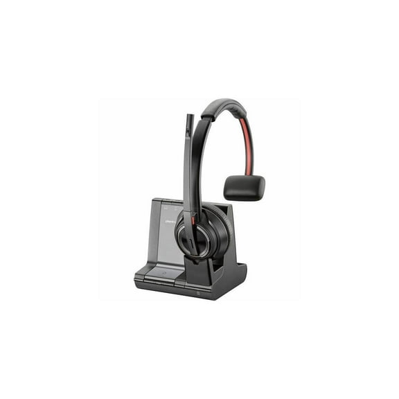 Poly Savi 8210 Noise Canceling Mono Phone & Computer Headset Unified Communications Certified