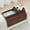 Brown, variant on Light Blue Couch Arm Hanging Organizer for Cups, Snacks, and Remotes