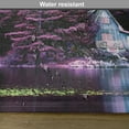 thumbnail image 6 of Ambesonne Lavender Place Mats Set of 4, Purple Trees by Lake, Standard Size, Purple, 6 of 6