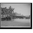 thumbnail image 2 of Historic Framed Print, [N.Y. Central Railway station, Tarrytown, N.Y.], 17-7/8" x 21-7/8", 2 of 9