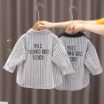 thumbnail image 5 of Baywell Toddler Boys and Girls Casaul Long Sleeve Top Button Down Front Lapel Collar Shirt, 5 of 5