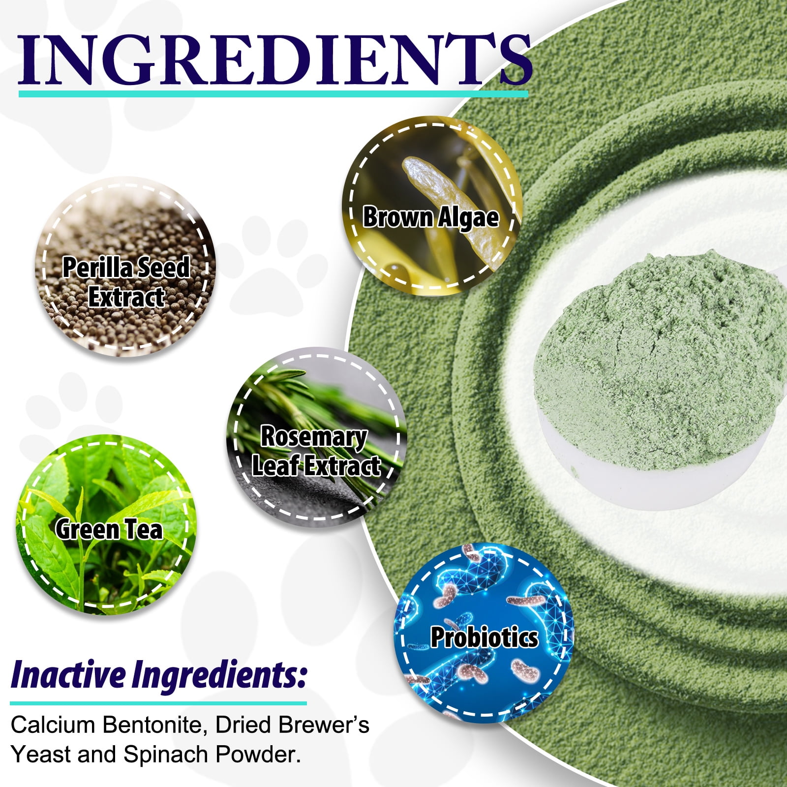 Petpya Dog Dental Powder, Dental Powder for Dogs Teeth,Removes Plaque,Prevents Tartar,Dog Breath Freshener,Dental Care for Dogs,Improve Pet's Oral Cavity,Natural Herbal Blend,Teeth Cleaning Made Easy