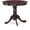 Ant-cap-tp, variant on East West Furniture ANT-ANA-TP Antique Dining Room Table - a Round kitchen Table Top with Pedestal Base, 36x36 Inch, Natural