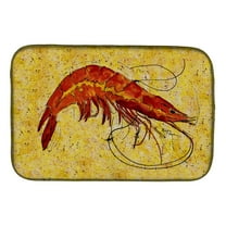 Caroline's Treasures Shrimp Dish Drying Mat