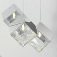 thumbnail image 2 of E24683-28PC-ET2 Lighting-Ice Cube - 9W 3 LED Pendant-8.75 Inches Tall and 18.5 Inches Wide-Polished Chrome Finish, 2 of 4