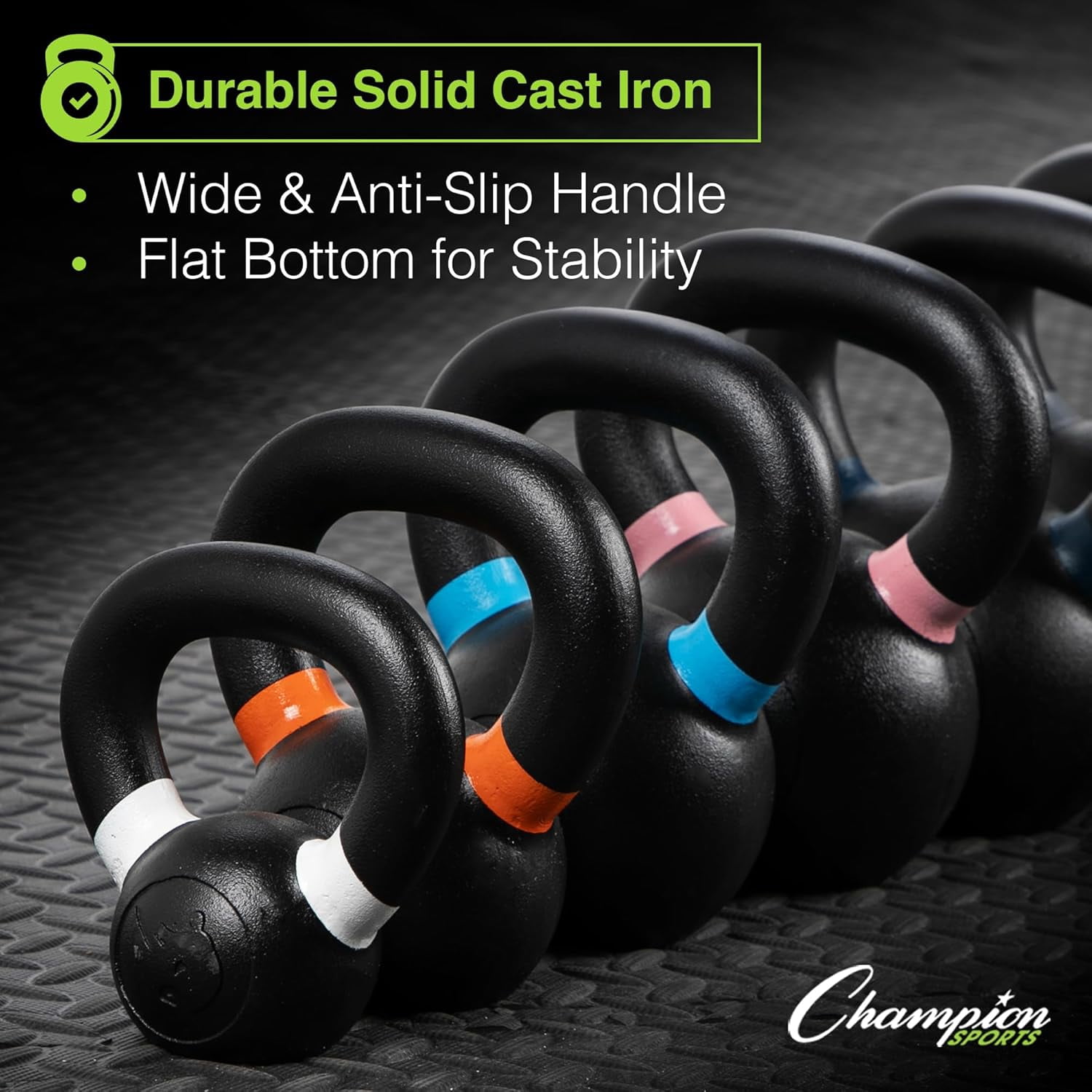 ChampionSports20LBIronKettlebell