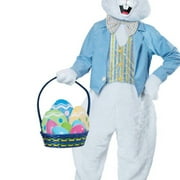 California Costumes Easter Bunny Costume Unisex Easter Day Fancy Dress Costume with Attached Vest and Jacket for Adults, Plus Size XXL 48-52