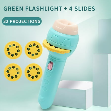 

Slide Projector Flashlight Projection Light Toy Slide Flashlight Lamp Education