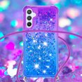 thumbnail image 4 of Funda para Samsung Galaxy A54 5G Brillantina Líquida Divertida Reluciente y con Cristales en Movimiento Cuerpo Cruzado con Cordón Ajustable, 4 of 5