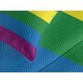 thumbnail image 4 of Ambesonne Rainbow Quilted Bedspread Set 3 Pcs, Gay Parade Flag Freedom, Queen Size, Multicolor, 4 of 5