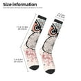 thumbnail image 2 of Xecao Dreamcatcher With Owl Print Compression Socks for Both Men And Women for Running, Travel, Flight, Nurse, 2 of 6
