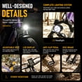 thumbnail image 6 of SUNTIBYE K10 Electric Bike 1000W, 48V 15Ah, 20" Fat Tire Ebike, 28MPH, E-Mountain Bike UL2849,Purple, 6 of 10