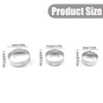 thumbnail image 3 of Stainless Steel Cookies Cutter Set with Round Multi‑Size Shapes, Durable Reusable Baking Molds for Dough and Pastry for Family Homemade Dessert Projects 3Set, 3 of 5