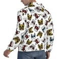 thumbnail image 3 of Hoodies for Men - Colorful Glasses French Bulldog Long Sleeve Comfrt Men'S Fashion Hoodies & Sweatshirts, Sweatshirts for Men Hoodies Pullover Clothing Clothes with Pouch, 3 of 7