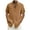 Khaki, variant on fartey Mens Plus Size Cotton Linen Blouses Button Down Solid Color Shirts Breathable Relaxed Summer Short Sleeve Lapel Tops, 3XL-5XL