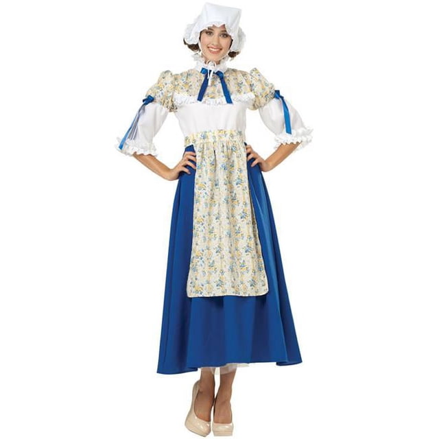 RG Costumes 81362-XL X-Large Lady Colonial Adult Costume - Brown
