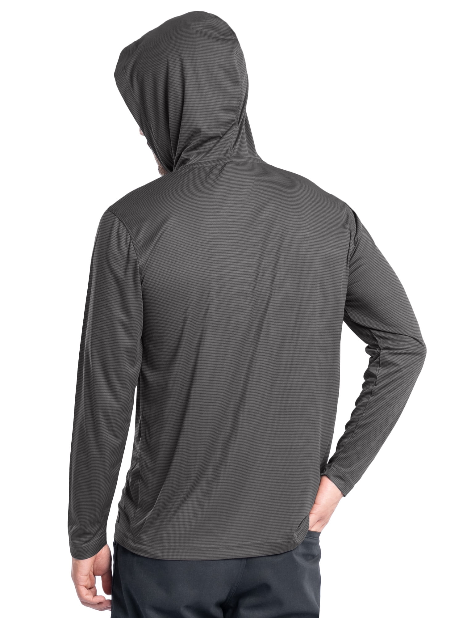 Wrangler Workwear Men's Performance Knit Ripstop Hoodie with Sun