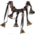 thumbnail image 3 of Witch Bells, Protection Door Hanger Metal Wind Chimes Handmade Magic Witch Rattan Bells, 3 of 5
