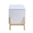 thumbnail image 3 of ACME Padma Youth Chest in White & Red, 3 of 6