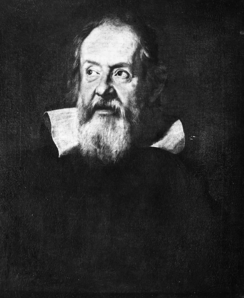 Galileo Galilei (15641642) Nitalian Astronomer And Physicist Painting