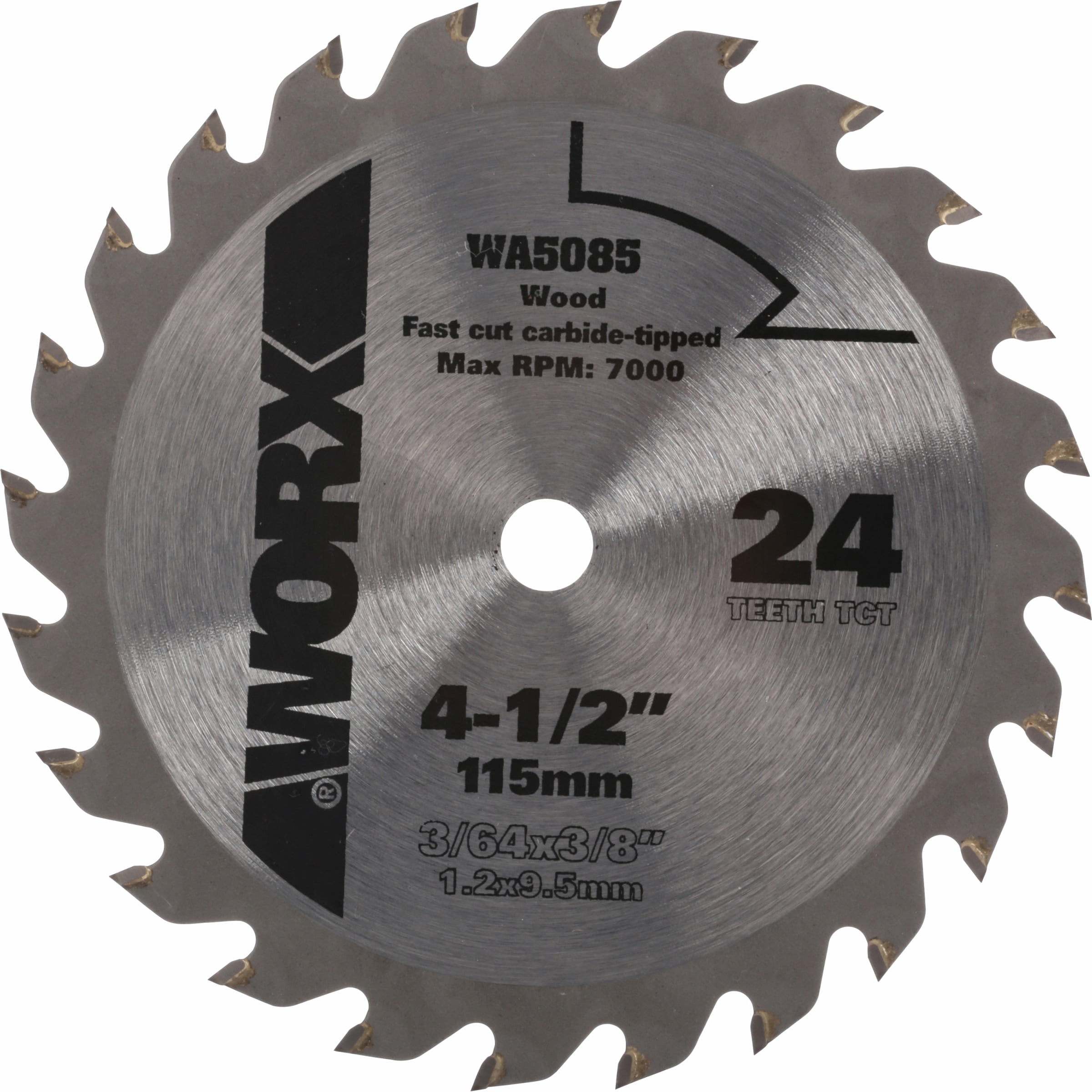 WORX 41/2" 24T CarbideTipped Blade