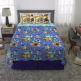 thumbnail image 5 of Juego de sábanas Franco Paw Patrol de microfibra, tamaño completo, 4 piezas, 5 of 5