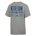 thumbnail image 3 of Men's ComfortWash  Gray Notre Dame Fighting Irish Big Name T-Shirt, 3 of 3