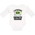 thumbnail image 3 of Inktastic Lacrosse Is My Favorite Season Boys or Girls Long Sleeve Baby Bodysuit, 3 of 5