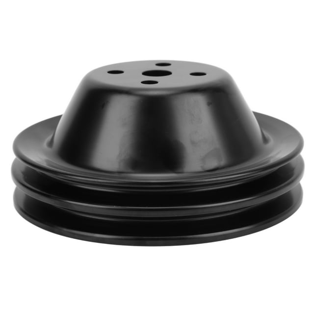 SWP Reemplazo de polea de bomba de agua corta de doble ranura para motor CHEVROLET SBC 262 327 400 Jadeshay A