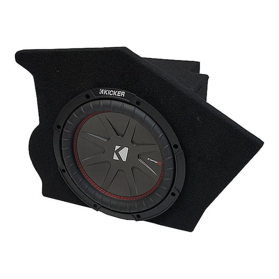 93-02 Pontiac Firebird Coupe Driver Side 10" Kicker CompR CWR10 Sub Box 2 Ohm