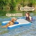 thumbnail image 3 of Coziwow Inflatable Dog Boat Ramp 60" L Dog Pool Ramp, Non-Slip Water Ladder for Dogs up to 242lbs, Suitable for Pool, Lakes, Boats and Docks, 3 of 17