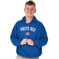 thumbnail image 2 of Puerto Rico Flag Soccer Fan Pride Hoodie Sweatshirt Women Men Brisco Brands M, 2 of 2