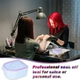 thumbnail image 5 of 2 Pack Nail Soaking Bowl Nail Soak Off Bowl Acrylic Gel Polish Remover Nail Art Spa Tool for Manicure, 5 of 7