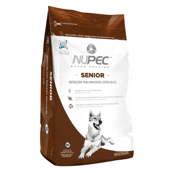 Croquetas Nupec Senior Razas Grandes 8 Kg