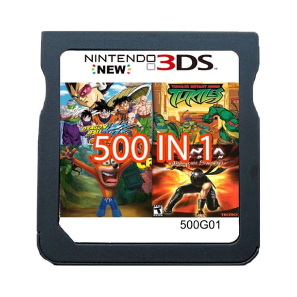 500 en 1 para tarjeta de consola de juegos 3DS/NDS, accesorios de juego de cartas de consola ligera