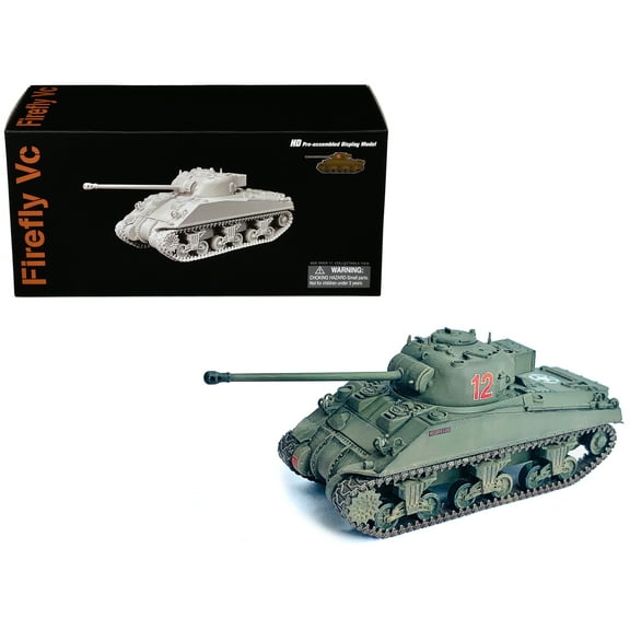 British Sherman Firefly Vc Tank #12 "NEO Dragon Armor" Series 1/72 Plastic Model by Dragon Models
