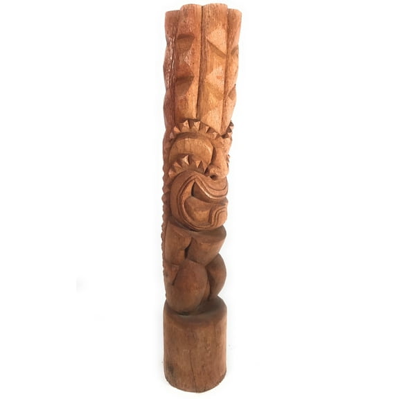 Kanaloa Outdoor Tiki Totem Pole 40" - Natural Finish | #lbj3033100N