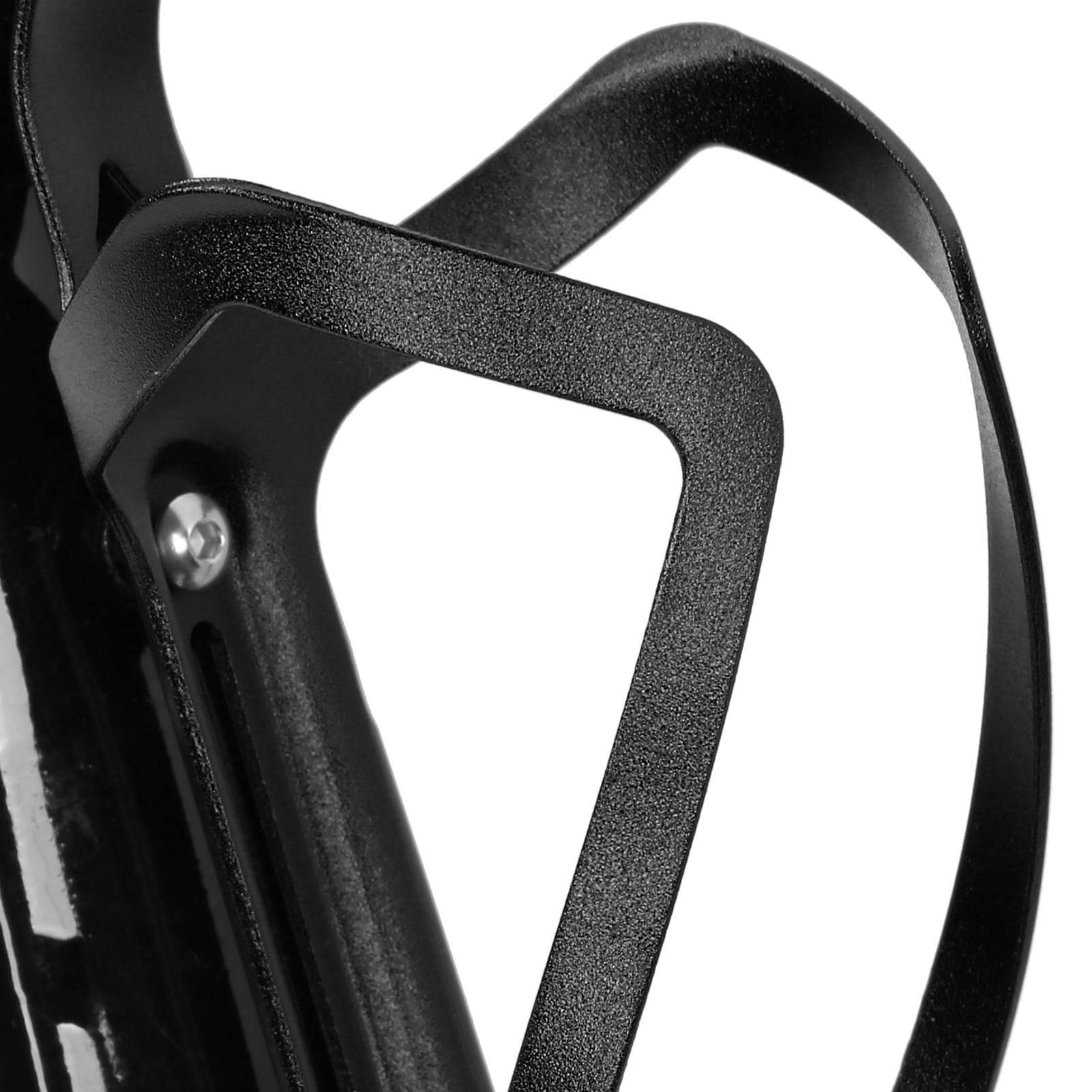 Bottle Holder, Bottle Mount Cage Rack Black Aluminum Alloy Water Bottle