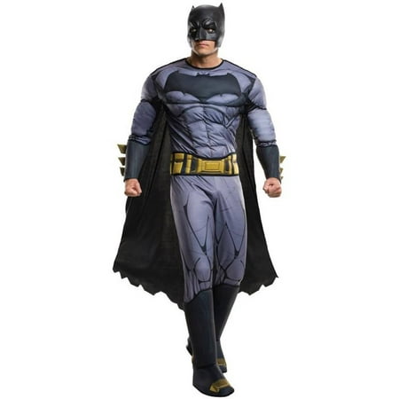 Batman v Superman: Dawn of Justice Batman Deluxe Men's Adult Halloween Costume, Plus