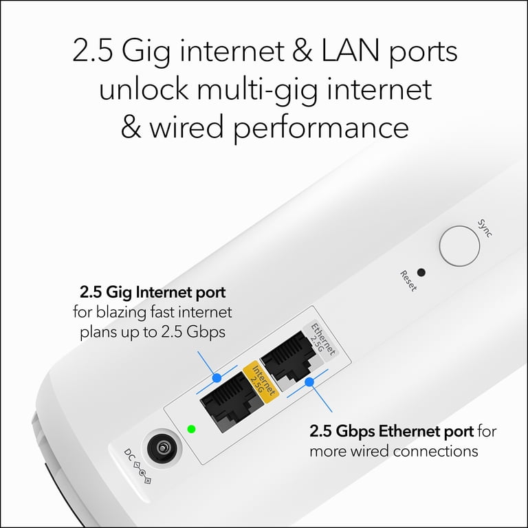 NETGEAR Orbi 260 Series Dual-band WiFi 7 Mesh Network System for