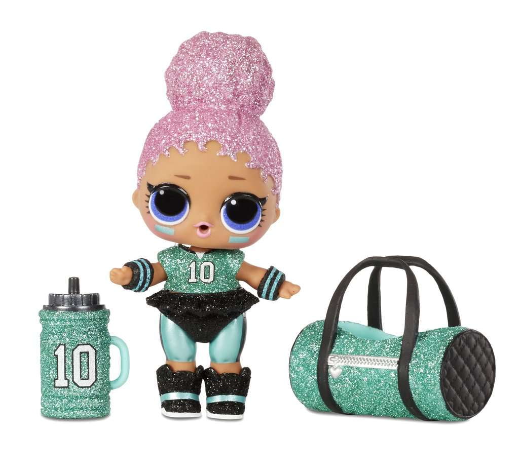 LOL Surprise All Stars BBs Series 3 Soccer Teal Rockets Mystery Pack (TEAL Team, 1 RANDOM Figure!)