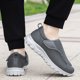 thumbnail image 5 of Deporte Con Ligeras para Edema Zapatos Ortopédicos Sin Cordones Hombres Diabéticos Cierre Ajustable Antideslizantes Fascitis Plantar, 5 of 9
